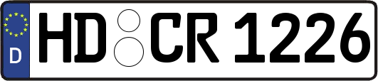 HD-CR1226
