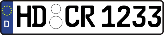 HD-CR1233