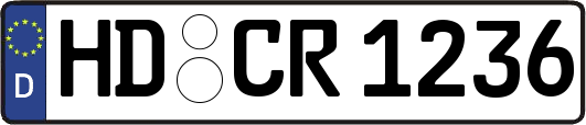 HD-CR1236
