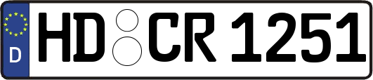 HD-CR1251