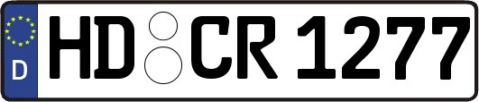 HD-CR1277
