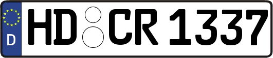 HD-CR1337