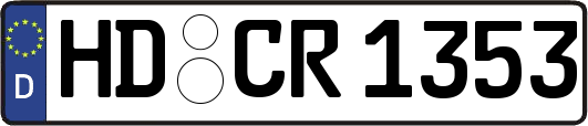 HD-CR1353