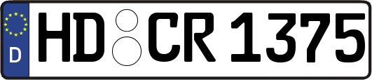 HD-CR1375