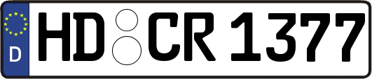 HD-CR1377