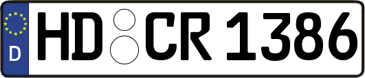 HD-CR1386