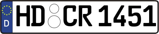 HD-CR1451