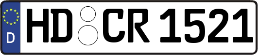 HD-CR1521