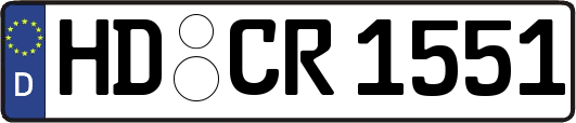 HD-CR1551