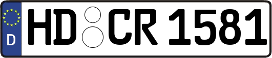 HD-CR1581