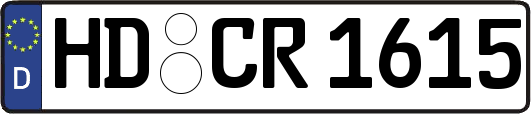 HD-CR1615