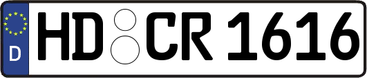 HD-CR1616