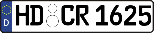 HD-CR1625