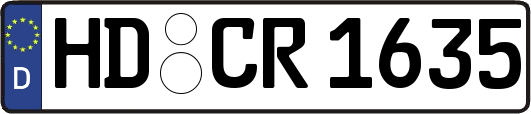 HD-CR1635