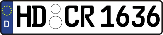 HD-CR1636