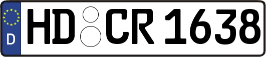 HD-CR1638