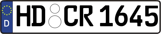 HD-CR1645
