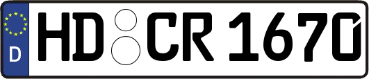 HD-CR1670