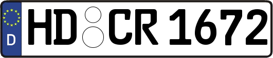 HD-CR1672