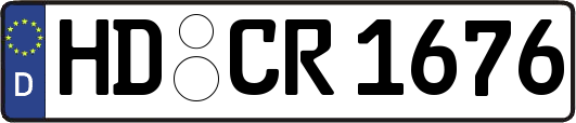 HD-CR1676