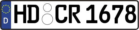 HD-CR1678
