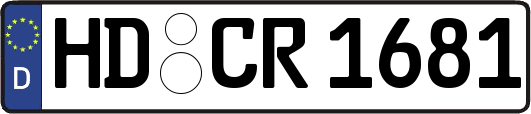 HD-CR1681