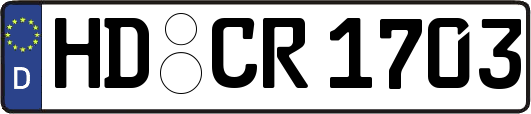 HD-CR1703