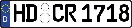 HD-CR1718