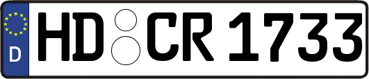 HD-CR1733