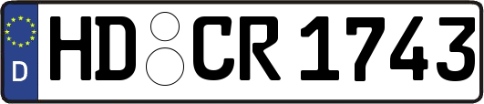 HD-CR1743