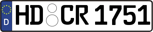 HD-CR1751
