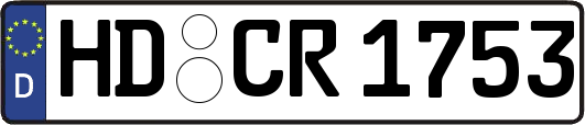 HD-CR1753