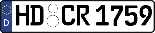 HD-CR1759