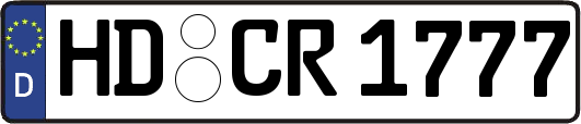 HD-CR1777
