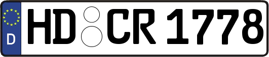 HD-CR1778