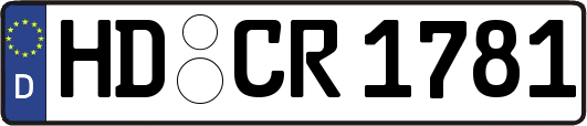 HD-CR1781