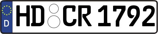 HD-CR1792