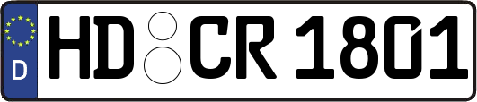 HD-CR1801