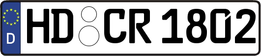 HD-CR1802