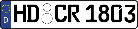 HD-CR1803