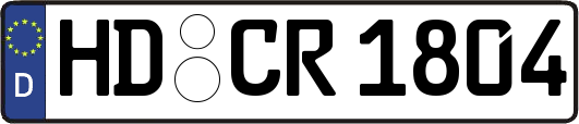 HD-CR1804