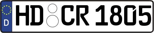HD-CR1805