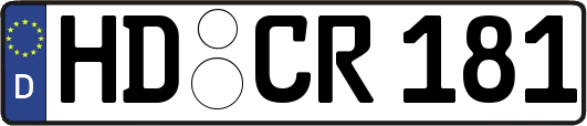 HD-CR181
