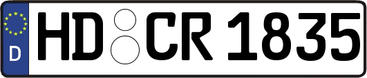 HD-CR1835