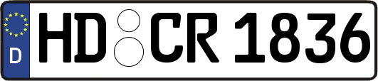 HD-CR1836
