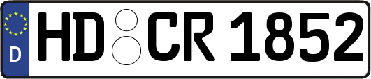 HD-CR1852