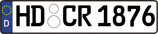 HD-CR1876