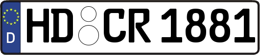 HD-CR1881