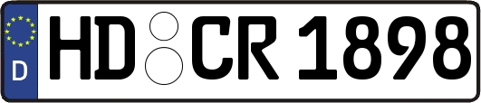 HD-CR1898