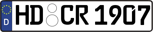 HD-CR1907